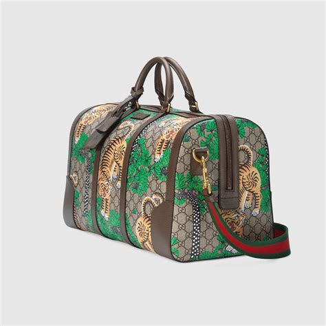 gucci bengal gg supreme duffle|gg supreme duffle bag.